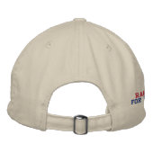 BEN FRANKLIN FREEDOM FOR SECURITY PATRIOT CAP BESTICKTE KAPPE (Rückseite)