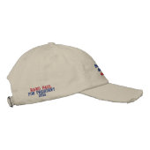 BEN FRANKLIN FREEDOM FOR SECURITY PATRIOT CAP BESTICKTE KAPPE (Rechts)