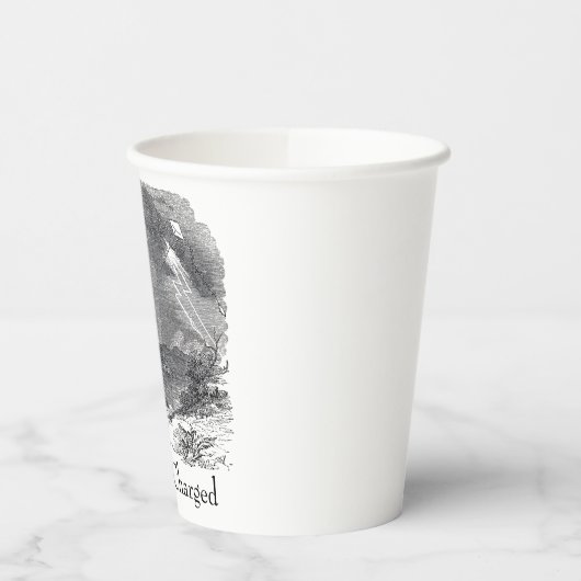 Ben Franklin Guilty als Anklage Pappbecher (Links)