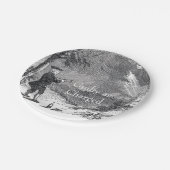 Ben Franklin Guilty als Anklage Pappteller (Schrägansicht)