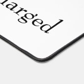 Ben Franklin Guilty als Anklage Schreibtischunterlage (Ecke)