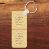 Ben Franklin Hundred Dollar Bill Schlüsselanhänger (Rückseite)