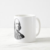 Ben Franklin Kaffeetasse (VorderseiteRechts)