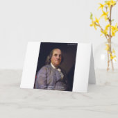 Ben Franklin "Liebe Thy Neibhbor Aber.." Kostenvor Karte (Gelbe Blume)