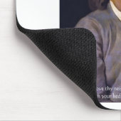 Ben Franklin "Liebe Thy Neibhbor Aber.." Kostenvor Mousepad (Ecke)