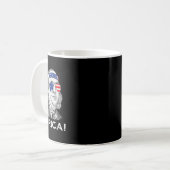 Ben Franklin Merica USA Boys Girls Kind Kaffeetasse (Vorderseite Links)