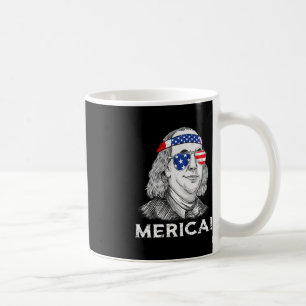 Ben Franklin Merica USA Boys Girls Kind Kaffeetasse
