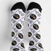 Ben Franklin Money Prolific Generating Nature Qte Socken (Oben)