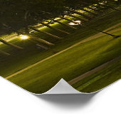 Ben Franklin Parkway Poster (Ecke)