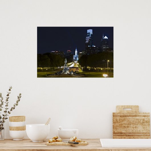 Ben Franklin Parkway Poster (Küche)