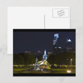 Ben Franklin Parkway Postkarte (Vorne/Hinten)
