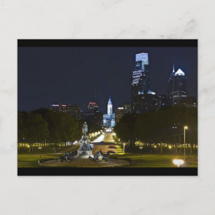 Ben Franklin Parkway Postkarte
