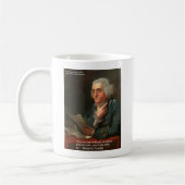 Ben Frankling Wisdom Zitat "Any fool Geschenke & C Kaffeetasse (Links)