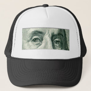 Ben Franklins Augen Truckerkappe