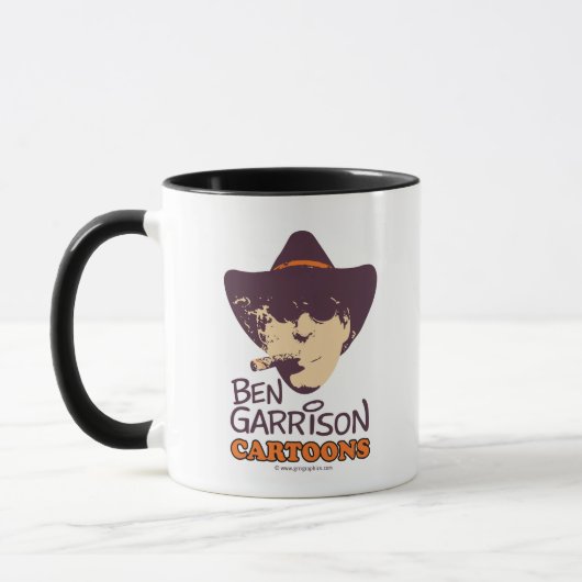 Ben-Garnison-Cartoon-Tasse Tasse (Links)