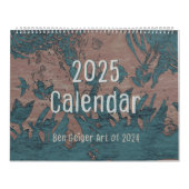 Ben Geiger Art 2025 Calendar Kalender (Titelbild)