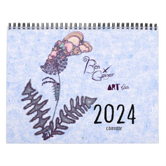 Ben Geiger Art of the year 2024 Calendar Kalender (Titelbild)