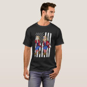 Ben Griddin 4th July Benjamin Franklin Griddy U T-Shirt (Vorne ganz)