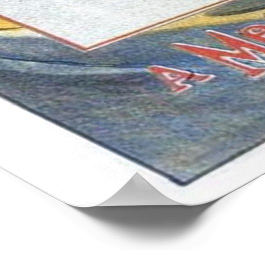 Ben-Hur 1925 Poster (Ecke)