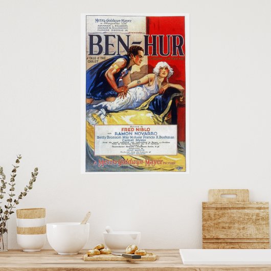 Ben-Hur 1925 Poster (Küche)