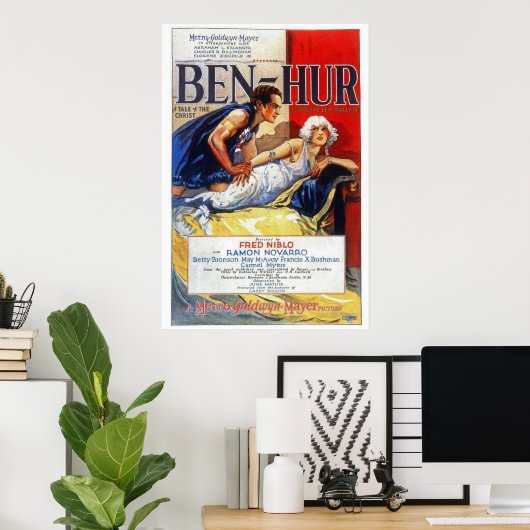Ben-Hur 1925 Poster (Heimbüro)