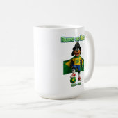 Ben-Hur Craque 10 com Capa da Bandeira Kaffeetasse (VorderseiteRechts)
