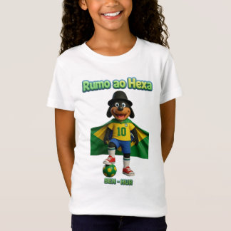 Ben-Hur Craque 10 com Capa da Bandeira T-Shirt