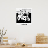 Ben Hur erhält einen Zug Poster (Küche)