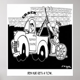 Ben Hur erhält einen Zug Poster