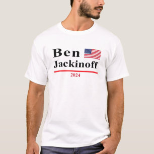 Ben Jackinoff Funny Präsidentschaftswahl 2024 Par T-Shirt