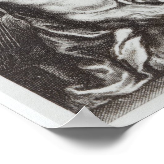 Ben Jonson English playwright Poster (Ecke)