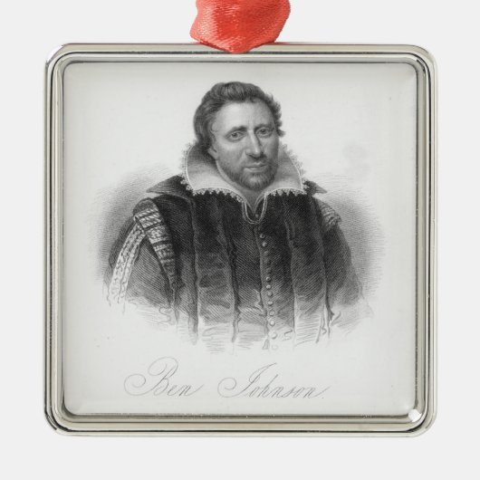 Ben Jonson Ornament Aus Metall (Vorne)