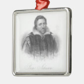 Ben Jonson Ornament Aus Metall (Links)