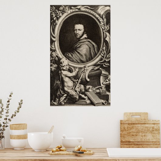 Ben Jonson Poster (Küche)