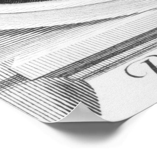 Ben Jonson Poster (Ecke)