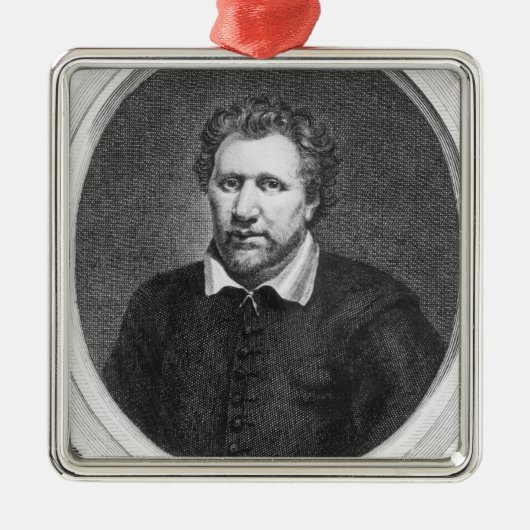 Ben Jonson Silbernes Ornament (Vorne)