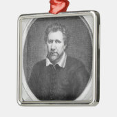 Ben Jonson Silbernes Ornament (Links)