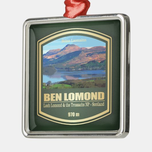 Ben Lomond (PF) Ornament Aus Metall (Links)