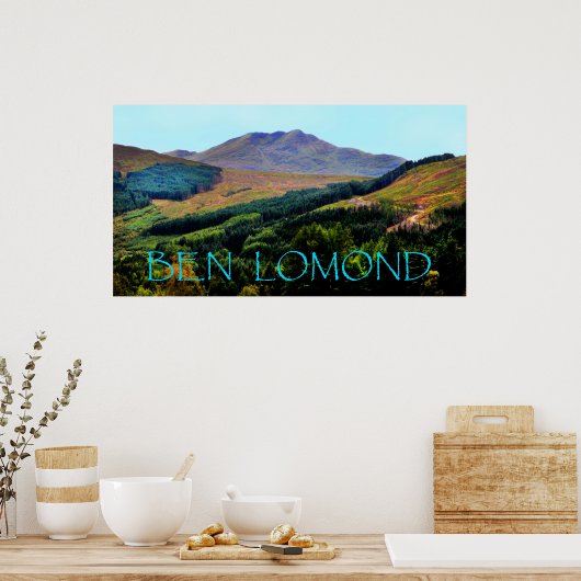 ben lomond poster (Küche)