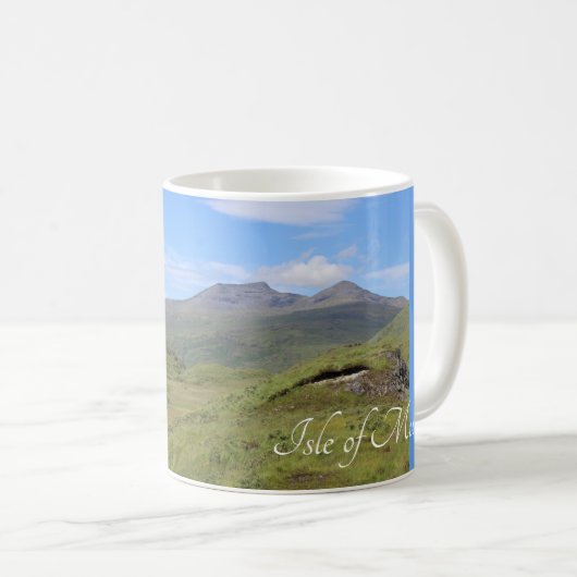 Ben More Mountain, Insel Mull, Schottland Kaffeetasse (VorderseiteRechts)
