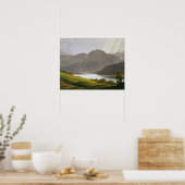 Ben Nevis, Platte XII aus "Landschaft des Grampisc Poster (Küche)