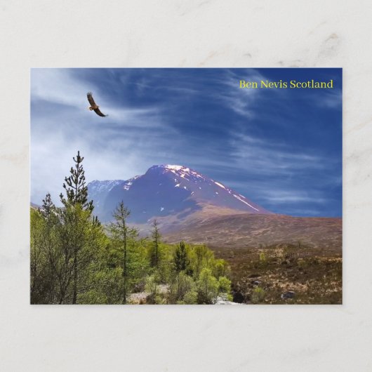 Ben Nevis Postkarte (Vorderseite)