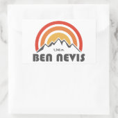 Ben Nevis Rechteckiger Aufkleber (Tasche)