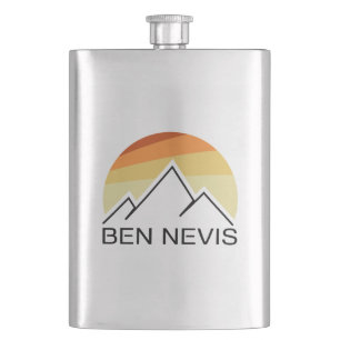 Ben Nevis Retro Flachmann