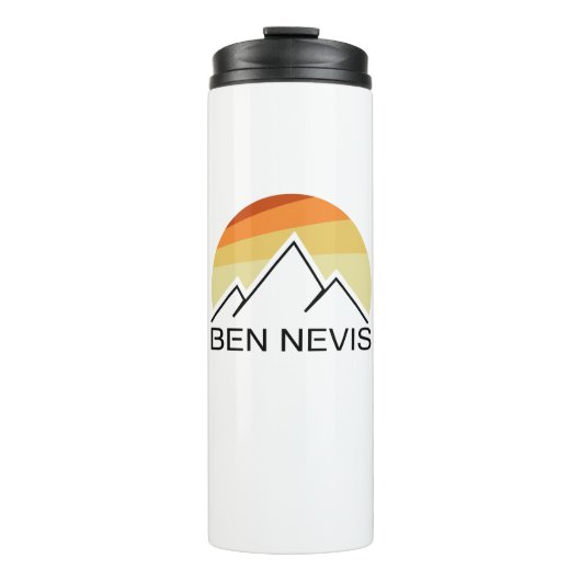 Ben Nevis Retro Thermosbecher (Vorderseite)