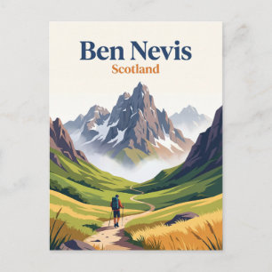 Ben Nevis Schottland Postkarte