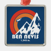 Ben Nevis Sun Eagle Ornament Aus Metall (Vorne)