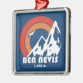 Ben Nevis Sun Eagle Ornament Aus Metall (Links)
