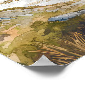 Ben Nevis Wasserfarbenposter Wasserfarbe 1 Poster (Ecke)