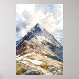 Ben Nevis Wasserfarbenposter Wasserfarbe 1 Poster